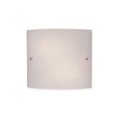 Minka Lavery 2-Light Wall Sconce in Brushed Nickel with Prismatic Frosted Glass Shade - Bed ...